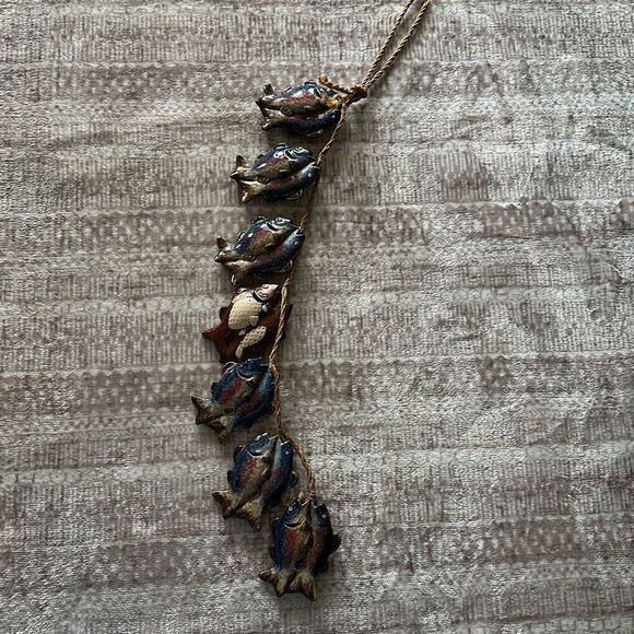 Ceramic fish wall hanging 31” - Picture 7 of 7